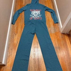 Juicy Couture Blue Track Suit